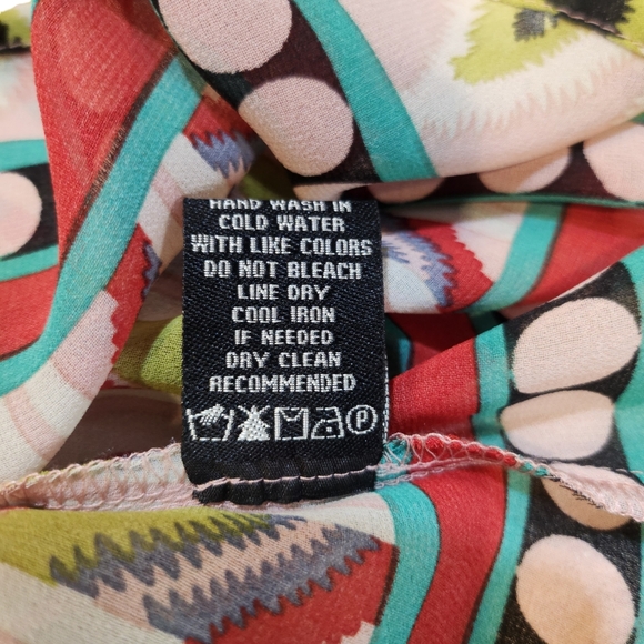 NWT BCBGMAXAZRIA Soft Guatemalan Sheer Sleeveless Collared Button-Up Tunic Sz M - Picture 10 of 15